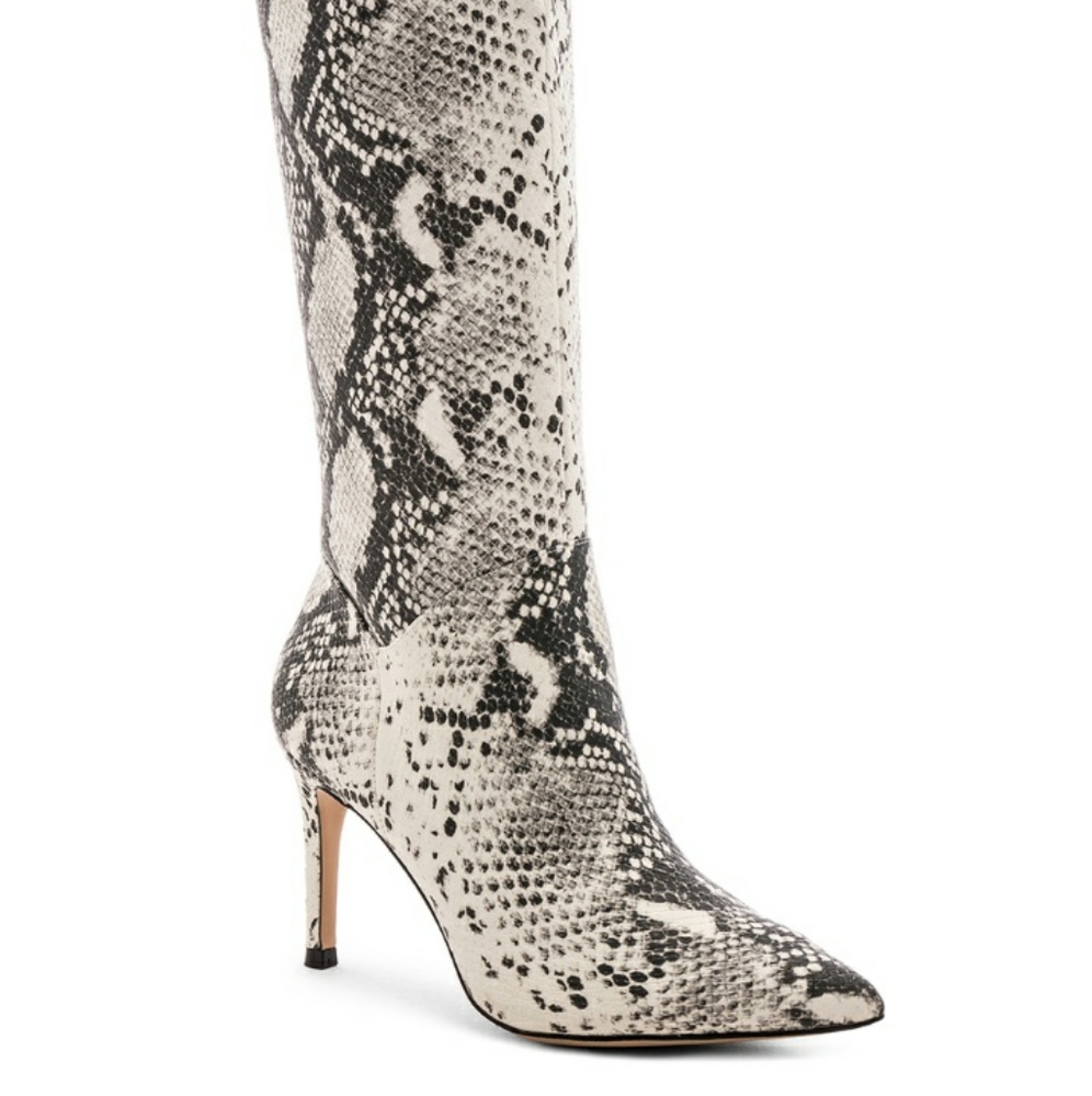 Steve Madden Tall Snake print boot
